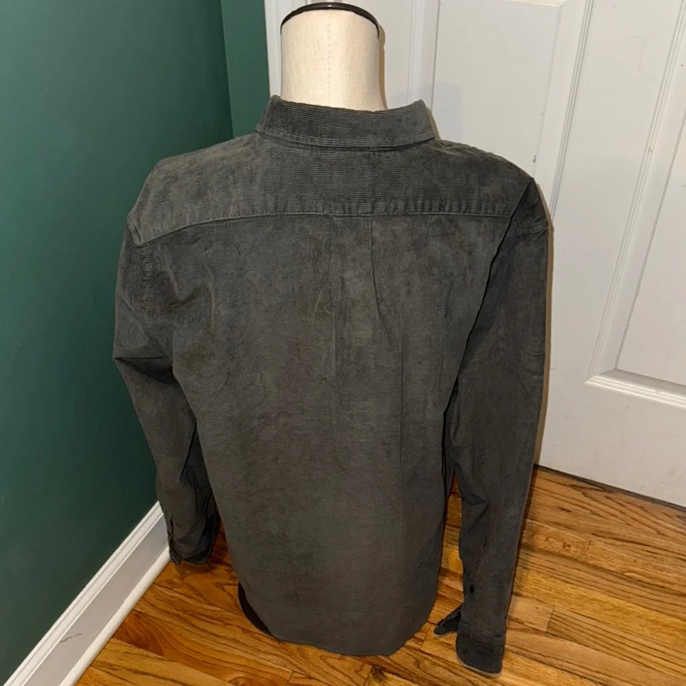 Men's J Crew XL‎ button up gray shirt. Fall/comfy